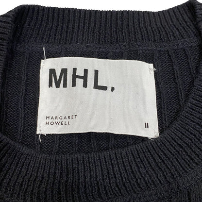 MHL. コットンリネンニットカットソー