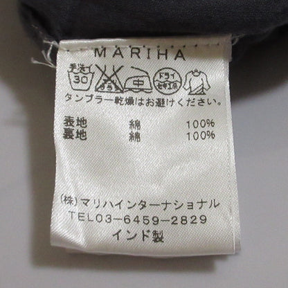 MARIHA コットン ドレス