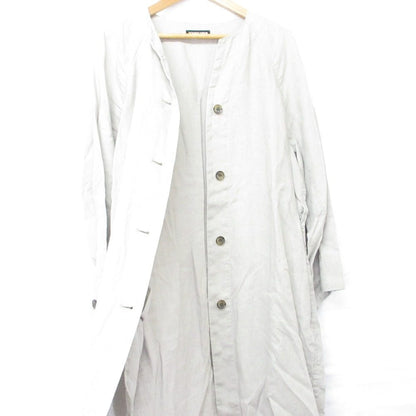NOMBRE IMPAIR フレンチ リネン ロング コート