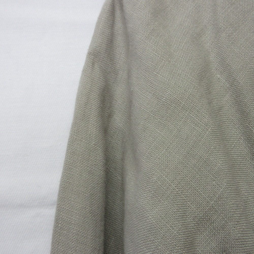 NOMBRE IMPAIR フレンチ リネン ロング コート