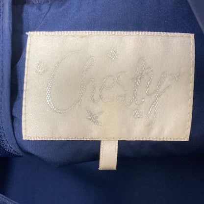 Chesty 刺繍 オーガンザ ドレス