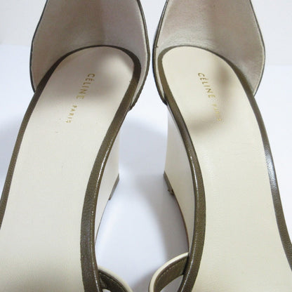 セリーヌ Knot Wedge 85ウェッジサンダル