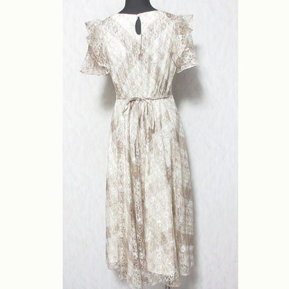 WILLSELECTION レース チェック ドレス