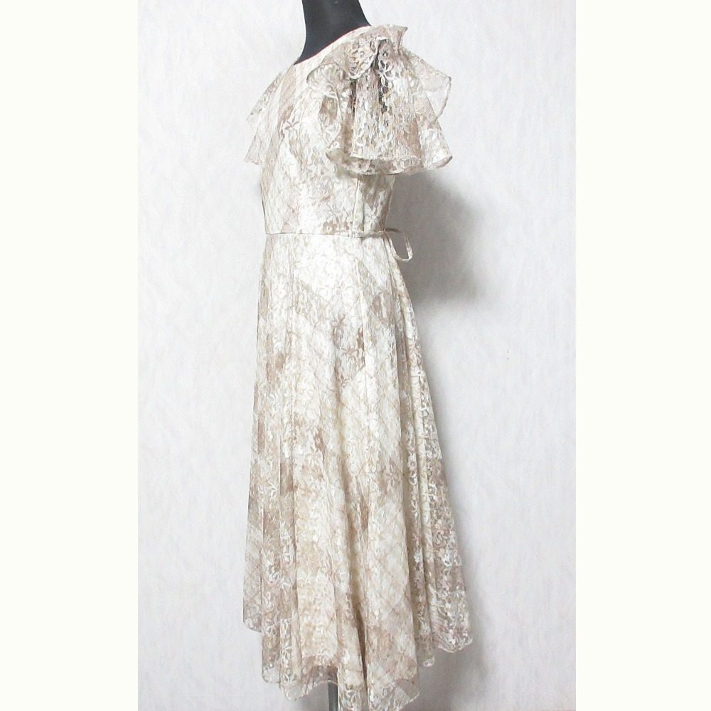 WILLSELECTION レース チェック ドレス