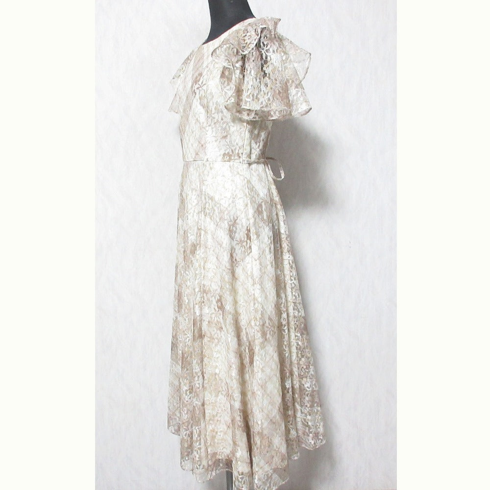 WILLSELECTION レース チェック ドレス