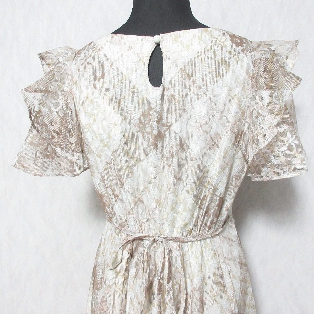 WILLSELECTION レース チェック ドレス