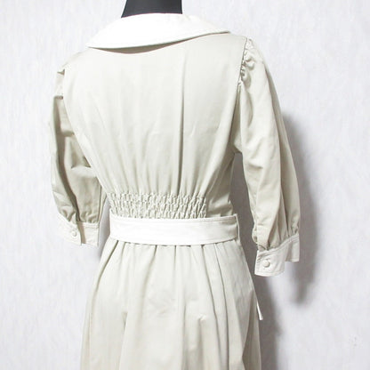 WILLSELECTION カラー ブロック パフスリーブ シャツ ドレス