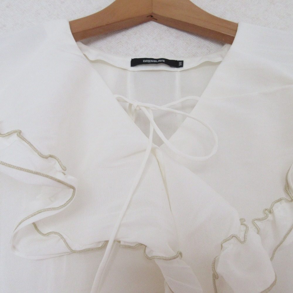 DRESSLAVE フリル ブラウス シャツ
