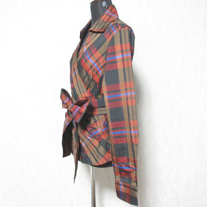 NARACAMICIE チェック カシュクール シャツ ブラウス