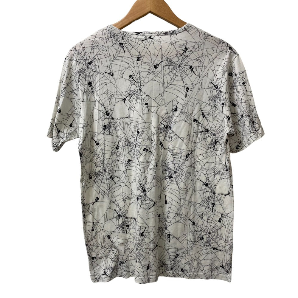ラッドミュージシャン スパイダーギターコットン半袖Tシャツ