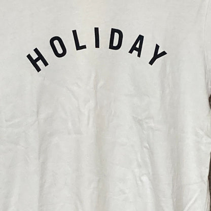 HOLIDAY ロゴクルーネックTシャツ