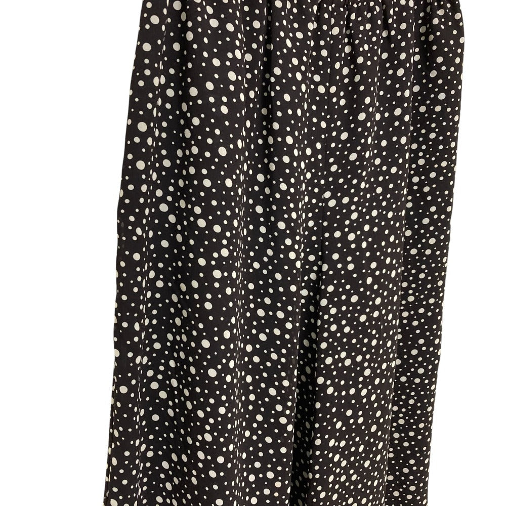 セオリー PRINTED CHIFFON FLUID PULL ON B GZ シフォンワイドパンツ