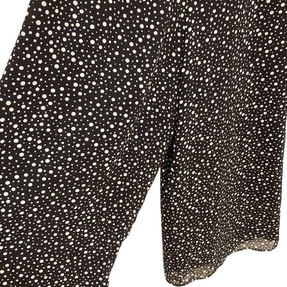 セオリー PRINTED CHIFFON FLUID PULL ON B GZ シフォンワイドパンツ