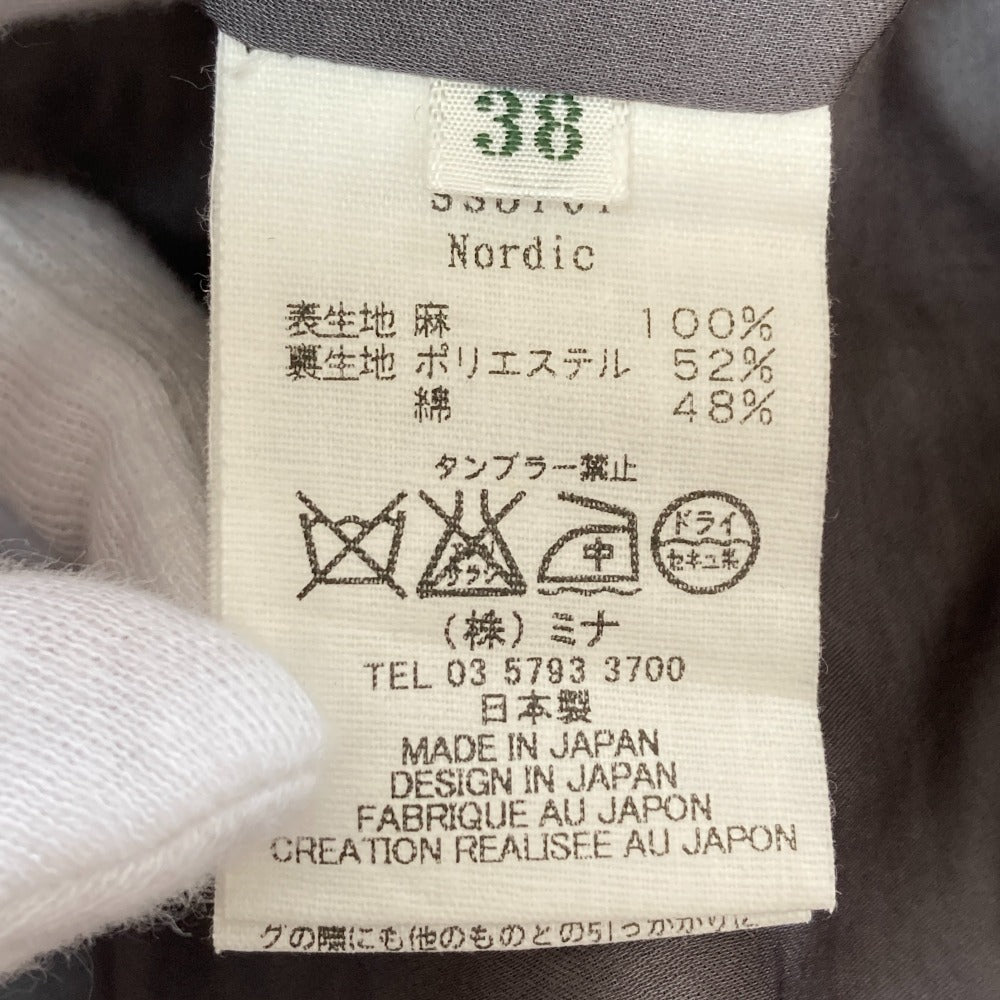 ミナ ペルホネン ノルディック リネン ドレス