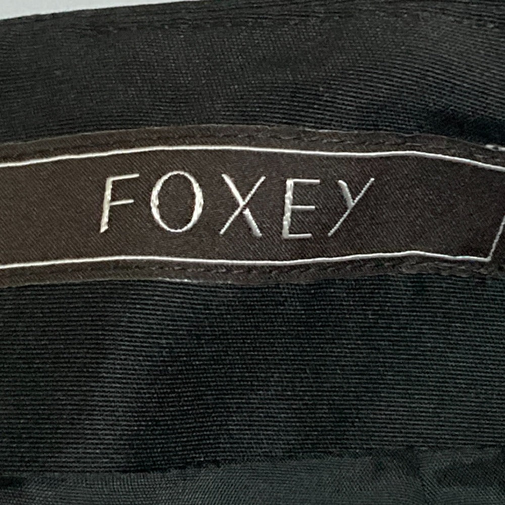 FOXEY フレア シルク スカート