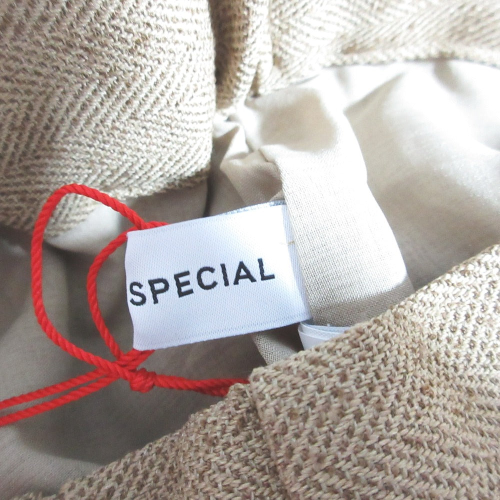 MAISON SPECIAL リング ツイード パンツ