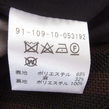 エストネーション ボーダーノースリーブブラウス