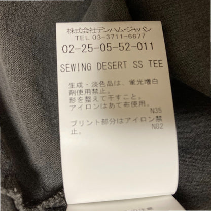 デンハム SEWING DESERT 半袖Tシャツ