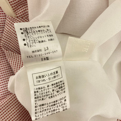 ルネ イタリア製生地フラワーレーススカート