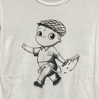 ディースクエアード プリントコットンTシャツ