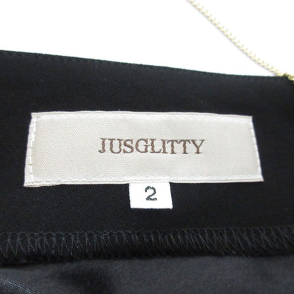 JUSGLITTY ダブル クロス ドレス
