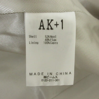 AK+1 ウール リネン ベスト