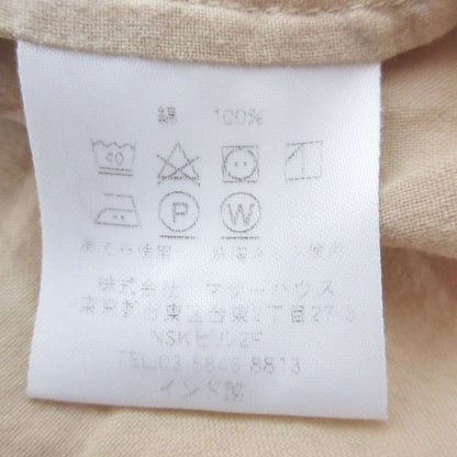 マザーハウスEコレクションコットンシャツ