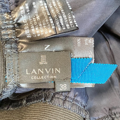 ランバン コレクション シルク スカート