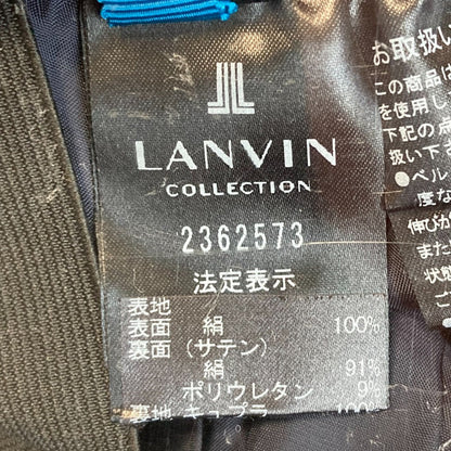 ランバン コレクション シルク スカート