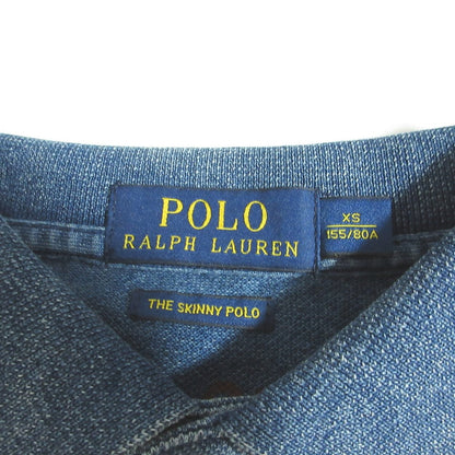 ポロラルフローレン THE SKINNY POLO レザー半袖トップス