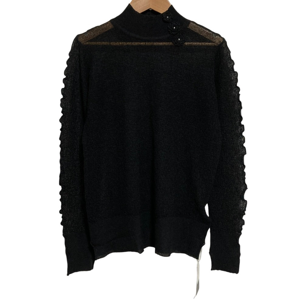 INGEBORG ハイ ネック ニット トップ