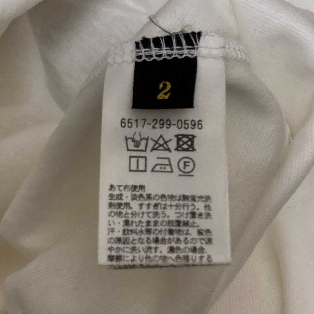 ドゥロワー コットンノースリーブプルオーバーTシャツ