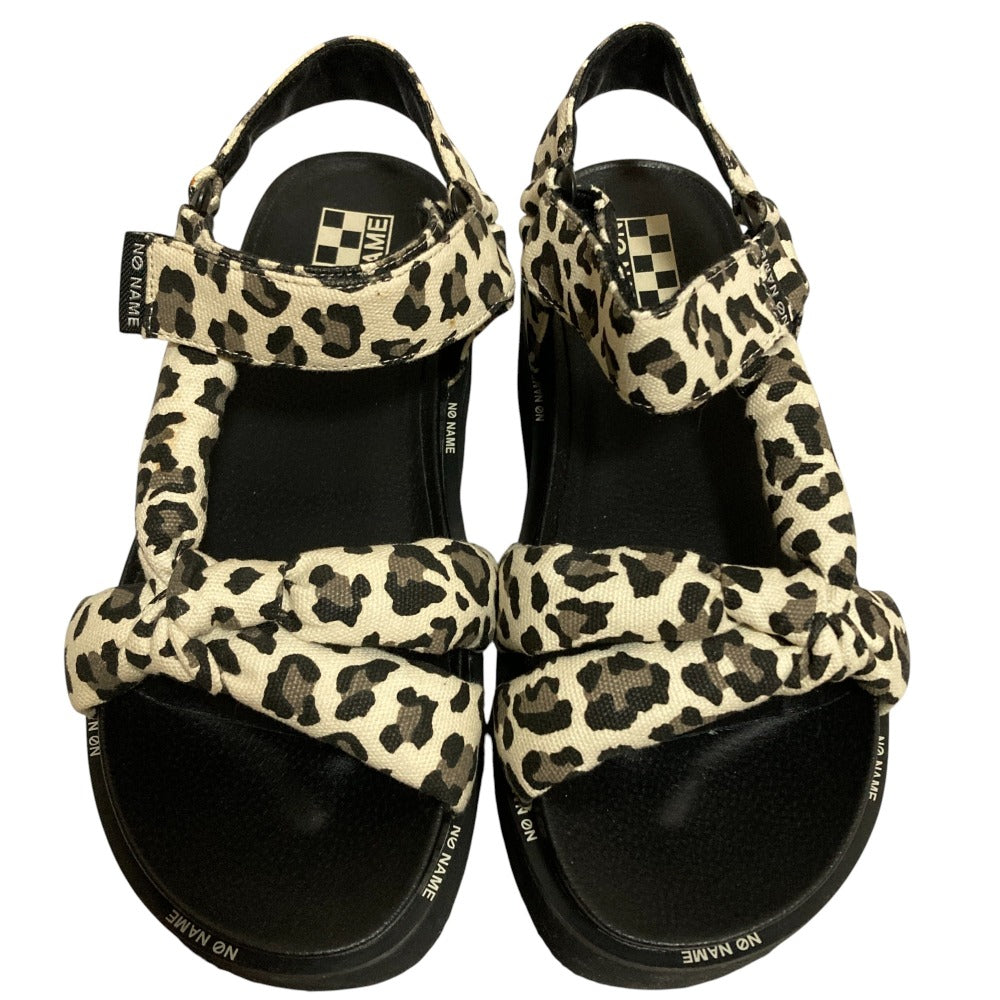 ノーネーム POPPY SUNSET プラットフォームサンダル