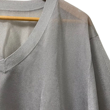 CLANE シアー V ネック ニット トップ