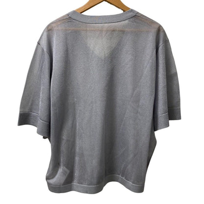 CLANE シアー V ネック ニット トップ