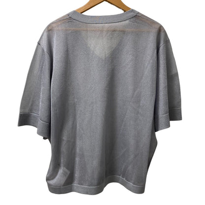 CLANE シアー V ネック ニット トップ