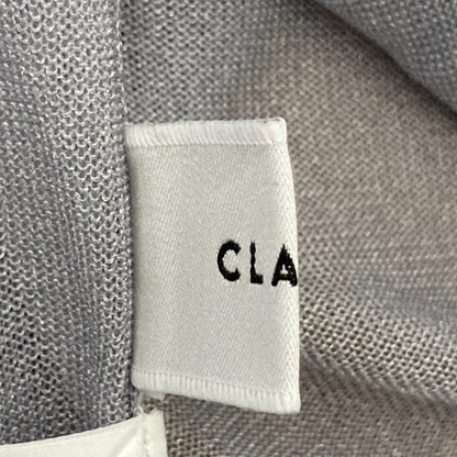 CLANE シアー V ネック ニット トップ