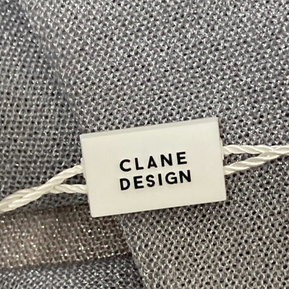 CLANE シアー V ネック ニット トップ