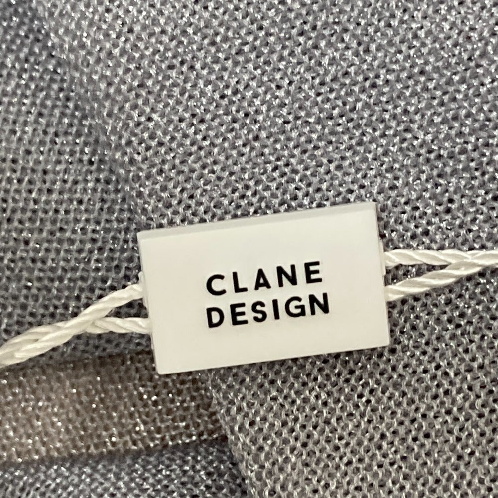 CLANE シアー V ネック ニット トップ