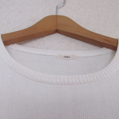 IENA ボーダー ワイド ニット プルオーバー