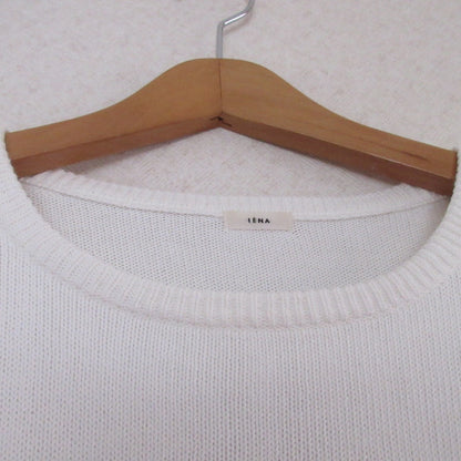 IENA ボーダー ワイド ニット プルオーバー
