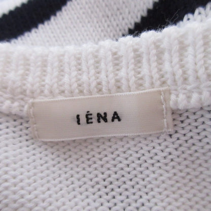 IENA ボーダー ワイド ニット プルオーバー