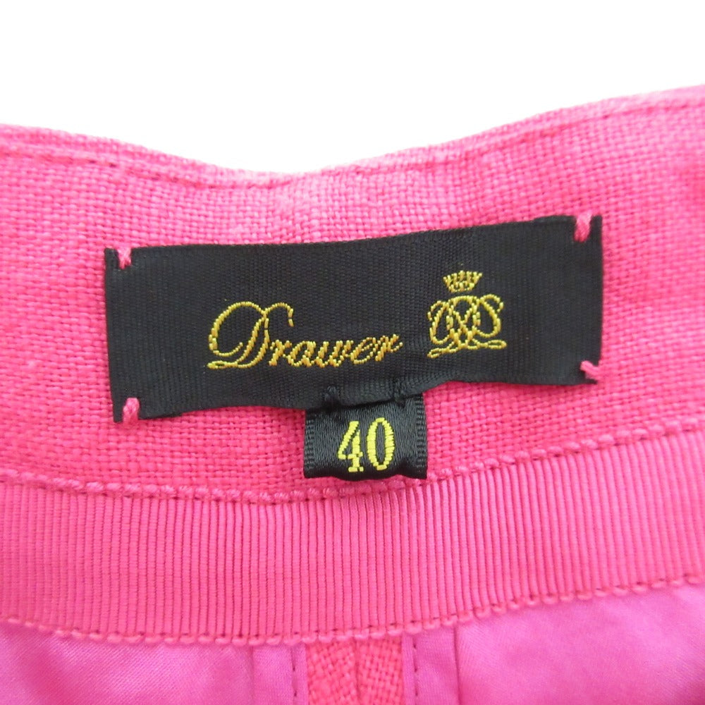 Drawer コットン パンツ