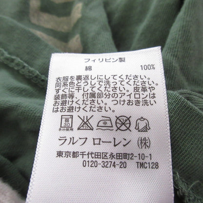 ポロラルフローレン インディアンプリント コットン半袖Tシャツ