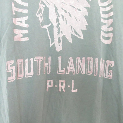 ポロラルフローレン インディアンプリント コットン半袖Tシャツ