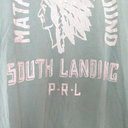 ポロラルフローレン インディアンプリント コットン半袖Tシャツ