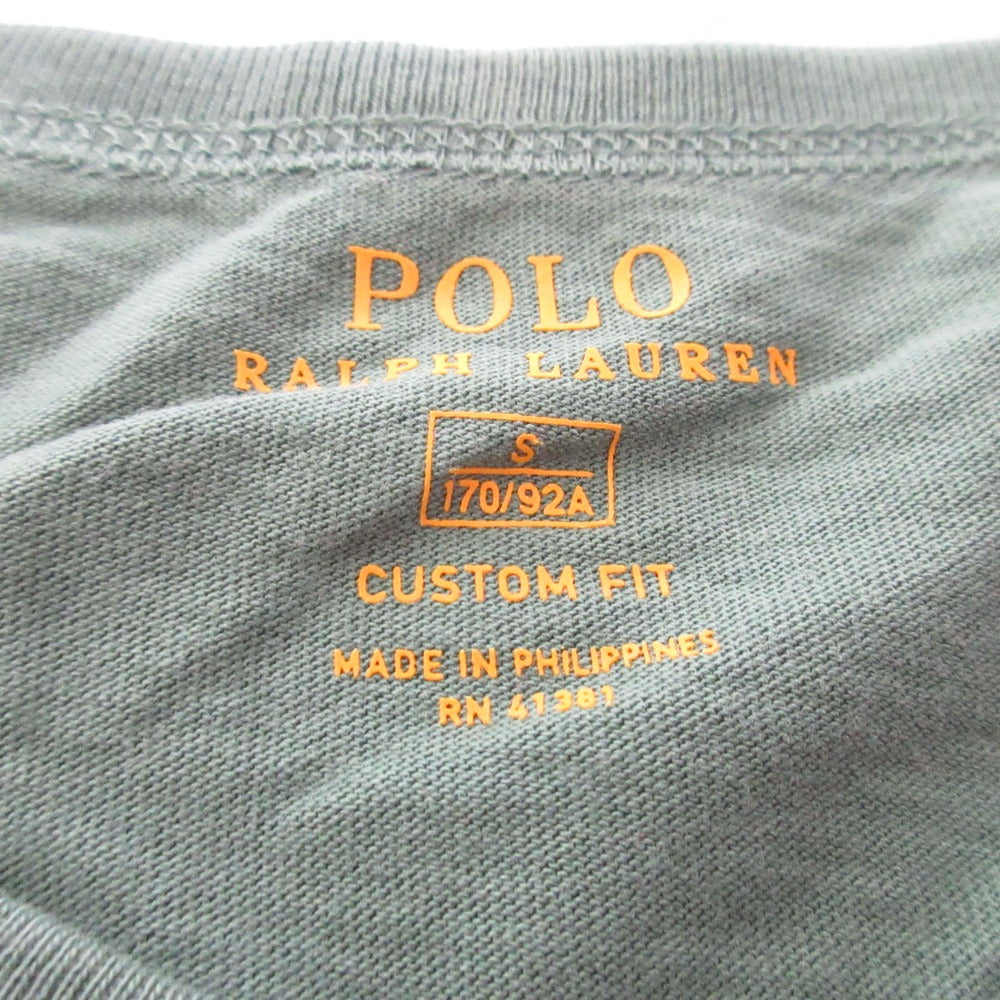 ポロラルフローレン インディアンプリント コットン半袖Tシャツ