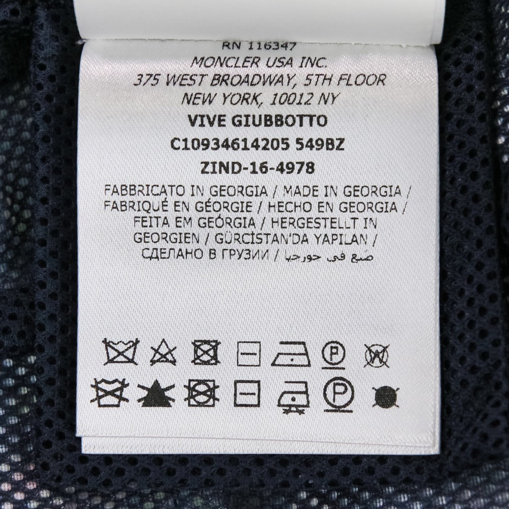 Moncler VIVE フラワー プリント ジップアップ フーディー