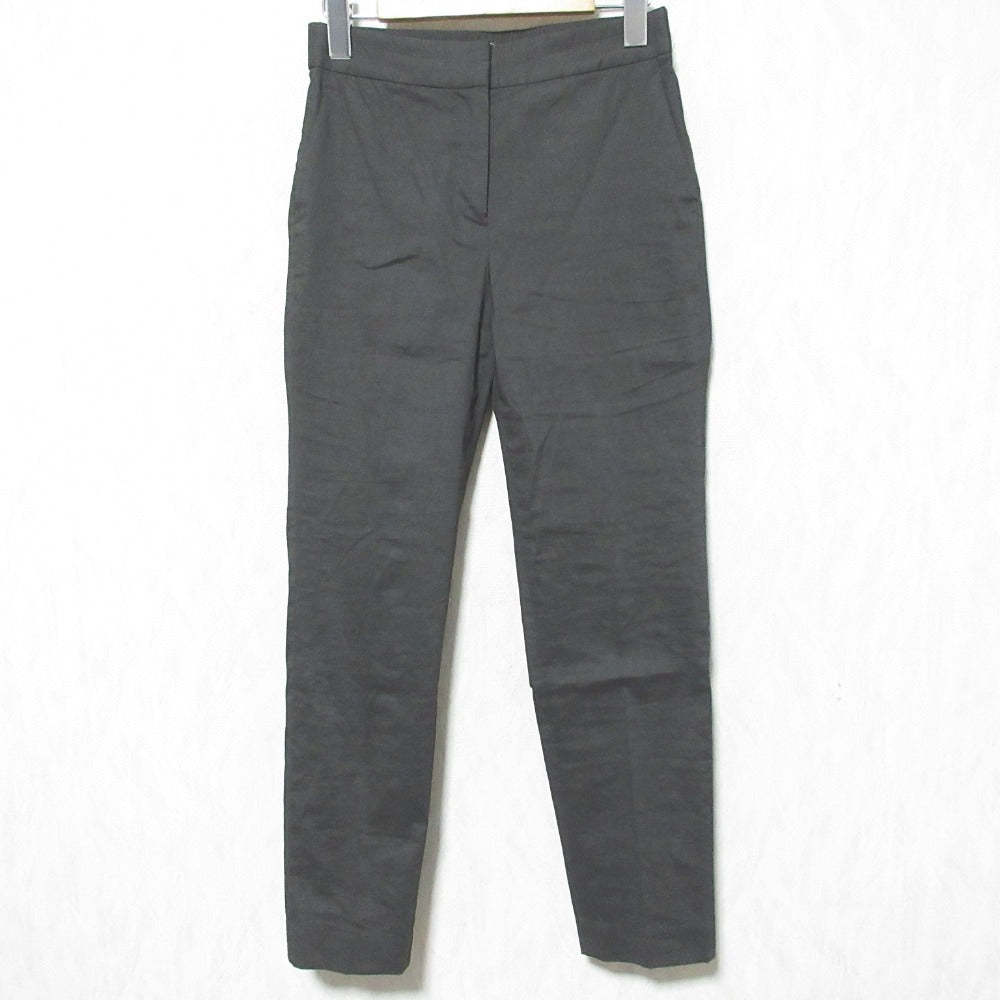 セオリーリュクス ECO CRUNCH WASH リネン ストレッチ パンツ