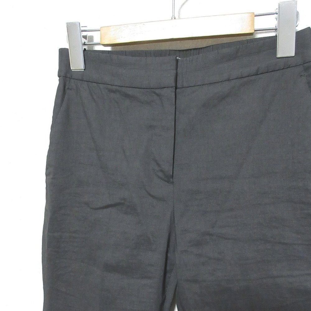 セオリーリュクス ECO CRUNCH WASH リネン ストレッチ パンツ
